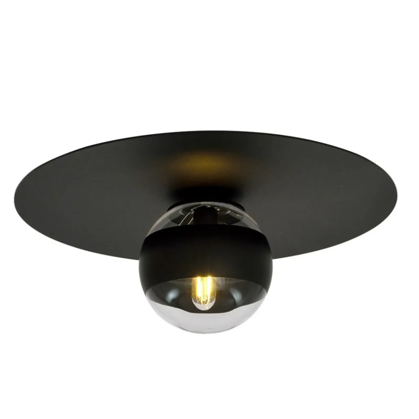 Sklep Kaja Pojedyncza lampa sufitowa z ozdobnym kloszem 1129/1 SOLAR | Kaja Flash Sale