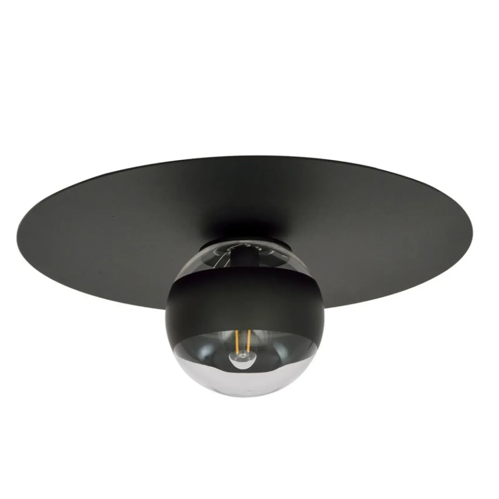Sklep Kaja Pojedyncza lampa sufitowa z ozdobnym kloszem 1129/1 SOLAR | Kaja Flash Sale