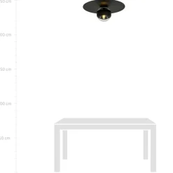 Sklep Kaja Pojedyncza lampa sufitowa z ozdobnym kloszem 1129/1 SOLAR | Kaja Flash Sale