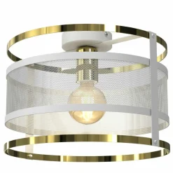 Sklep Kaja Pojedyncza lampa sufitowa do korytarza LX 4404 RIM | Kaja Oświetlenie* Plafony Nowoczesne