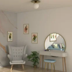 Sklep Kaja Pojedyncza lampa sufitowa w złotym kolorze MLP7967 z serii PLATO | Kaja Oświetle Cheap