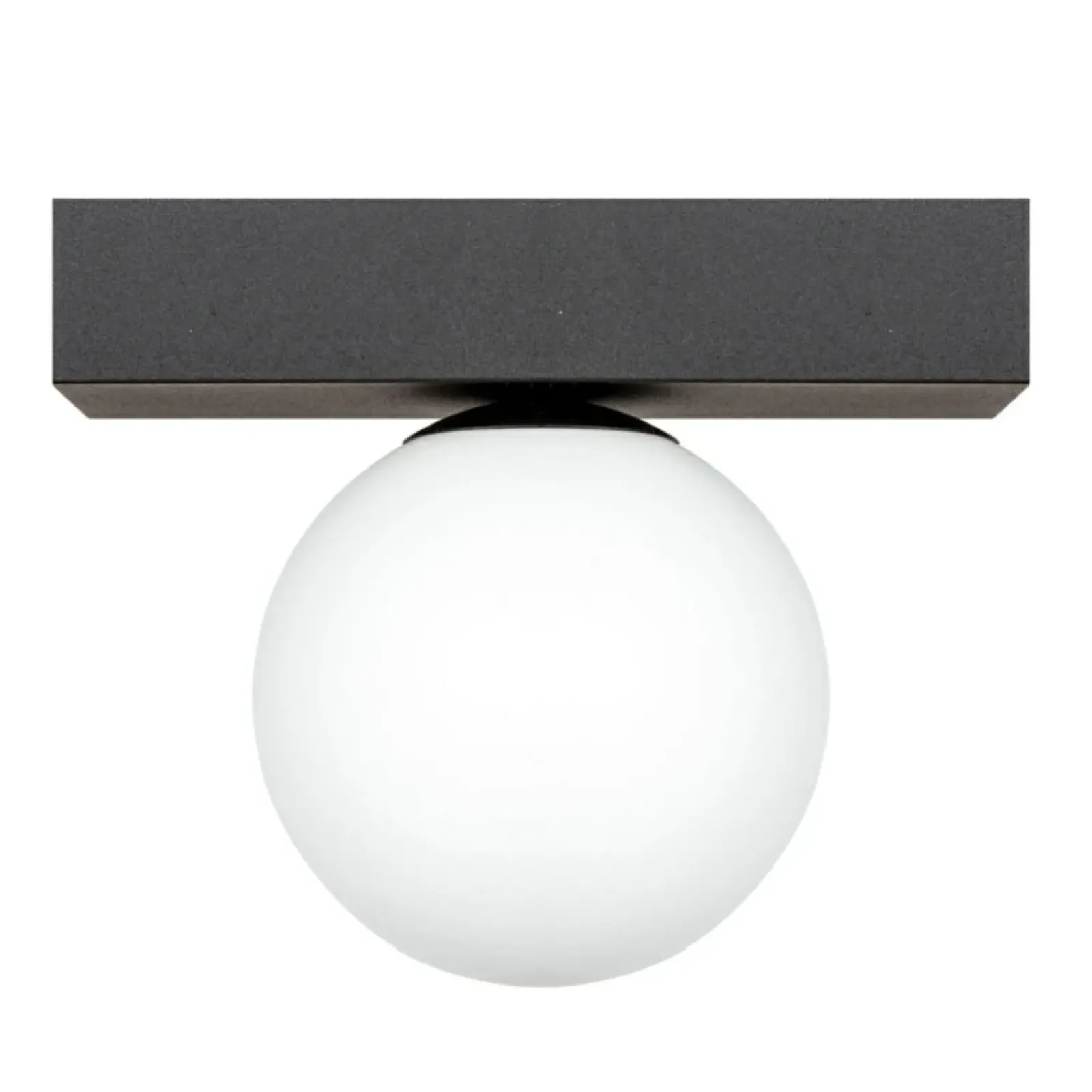 Sklep Kaja Pojedyncza lampa sufitowa z białym kloszem ZM 1206 SPHERE | Kaja Hot
