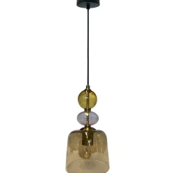 Sklep Kaja Pojedyncza lampa w kolorach ziemi LP-2004/1P S AM TROPEA | Kaja Store