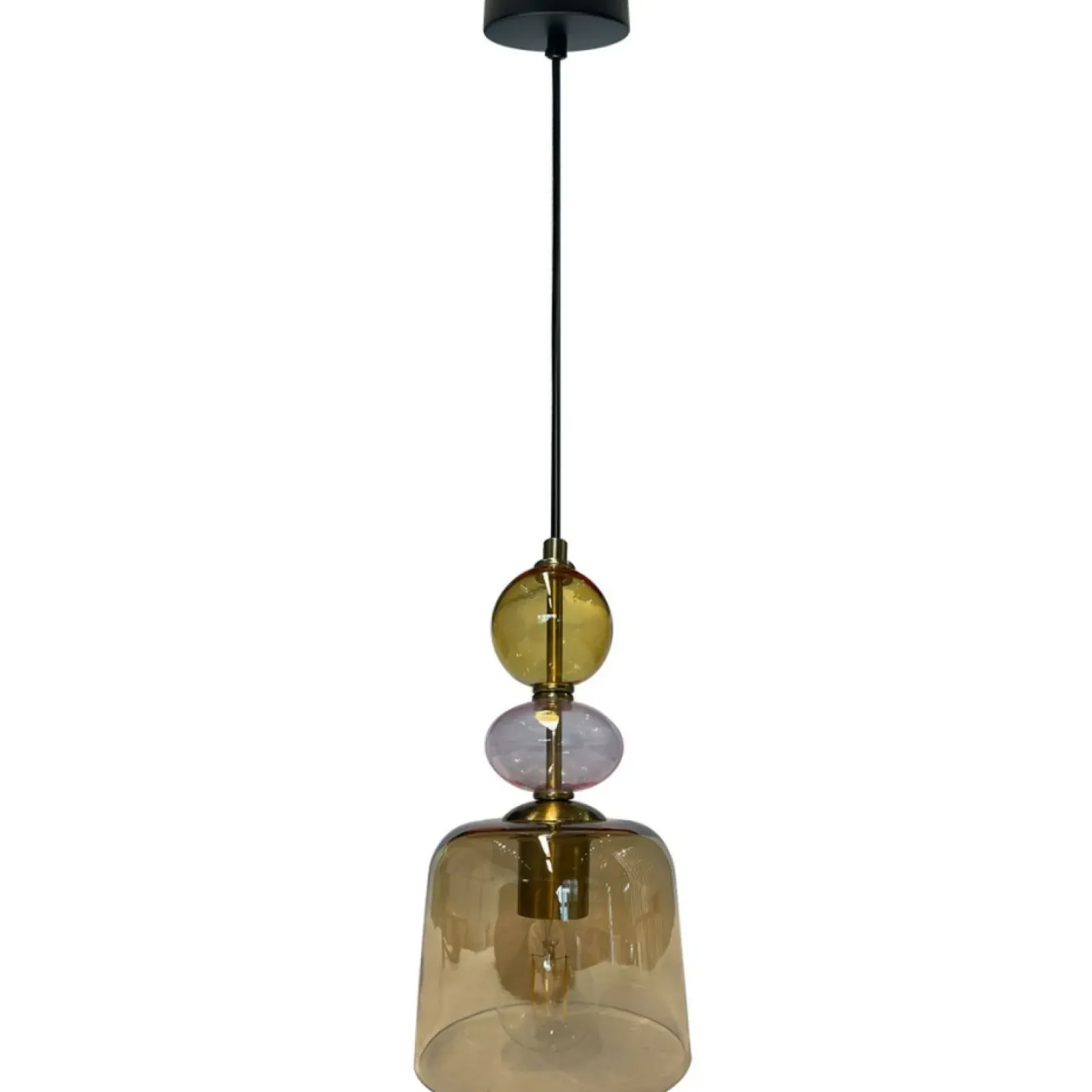 Sklep Kaja Pojedyncza lampa w kolorach ziemi LP-2004/1P S AM TROPEA | Kaja Store