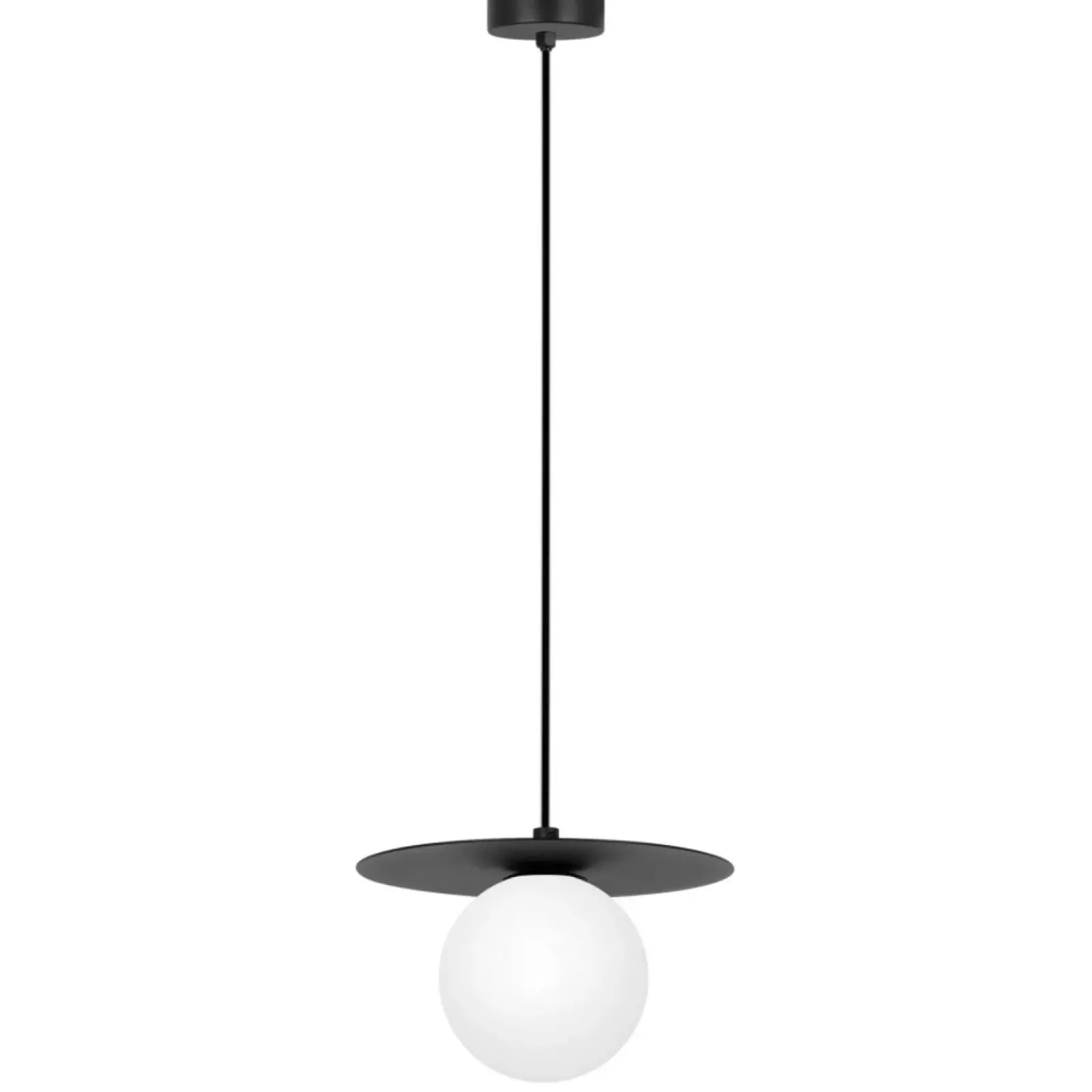 Sklep Kaja Pojedyncza lampa wisząca, czarna konstrukcja K-5435 z serii ROBIN New