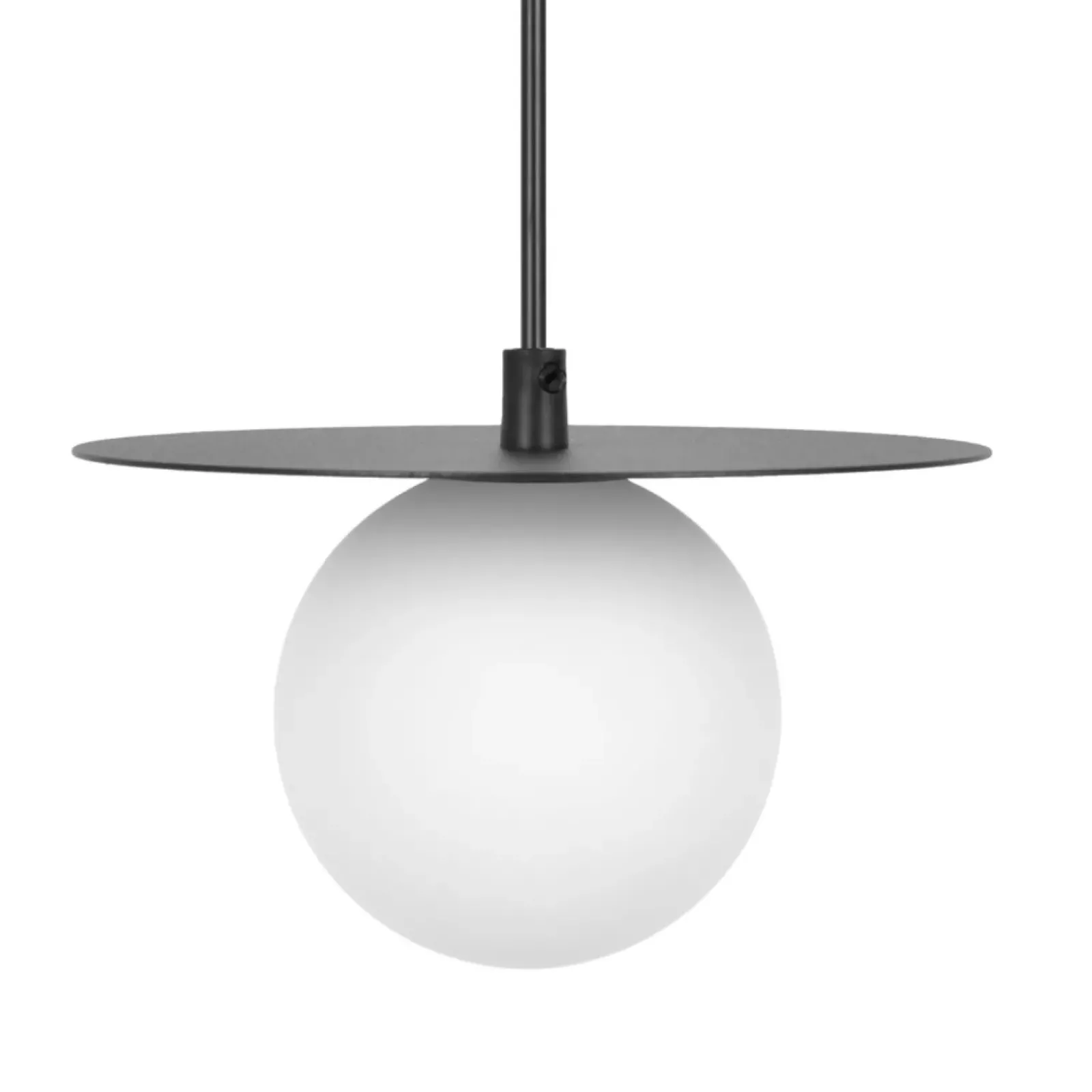 Sklep Kaja Pojedyncza lampa wisząca, czarna konstrukcja K-5435 z serii ROBIN New