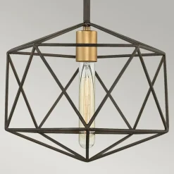 Sklep Kaja Pojedyncza lampa wisząca, kolor brązu HK-ASTRID-MP z serii ASTRID Store