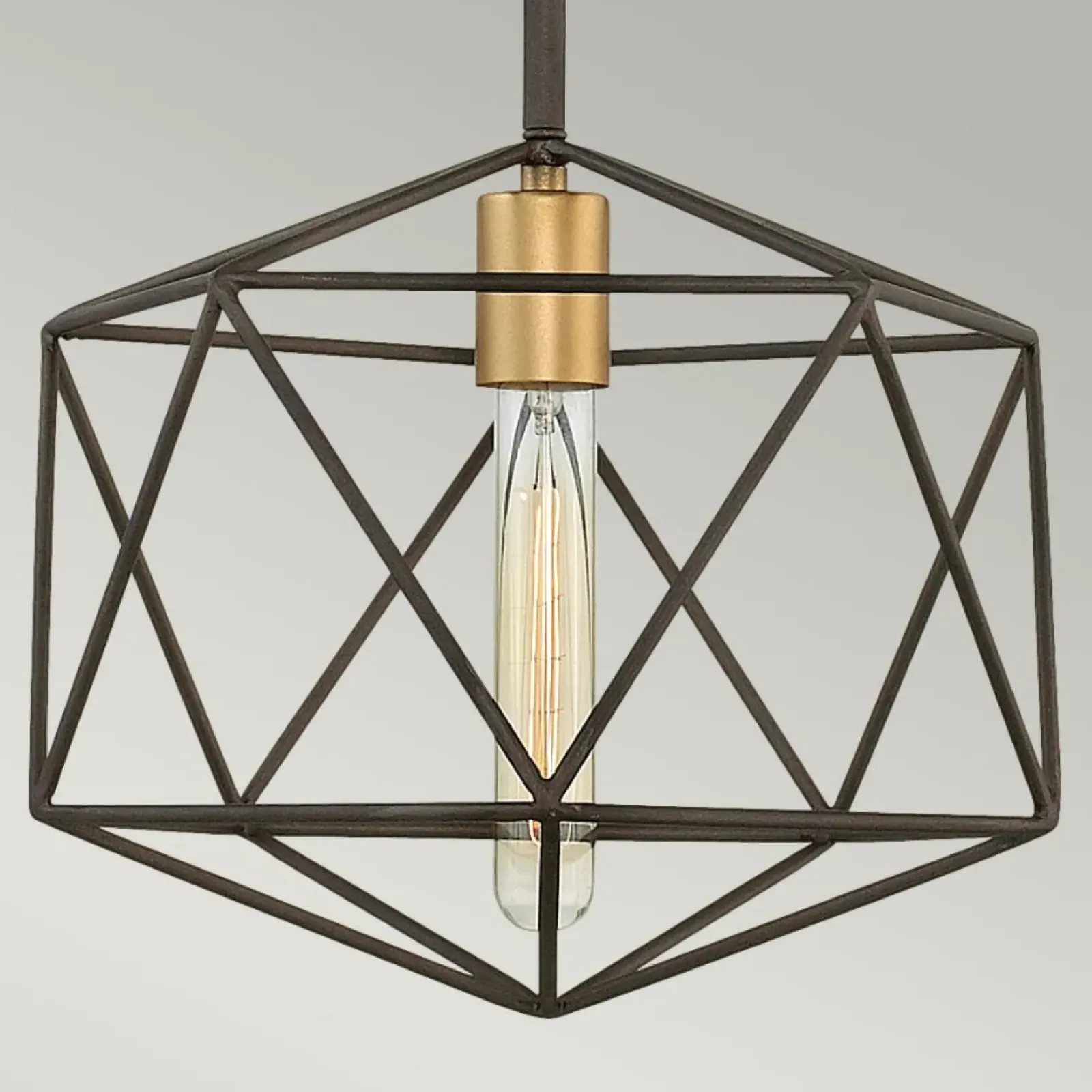 Sklep Kaja Pojedyncza lampa wisząca, kolor brązu HK-ASTRID-MP z serii ASTRID Store
