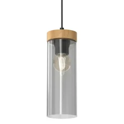 Sklep Kaja Pojedyncza lampa wisząca, klosz w kształcie tuby MLP8664 z serii ELICA | Kaja Oś Best