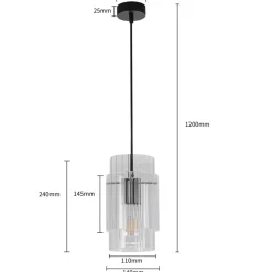 Sklep Kaja Pojedyncza lampa wisząca nad blat kuchenny LP-707/1P z serii SAVONA Sale