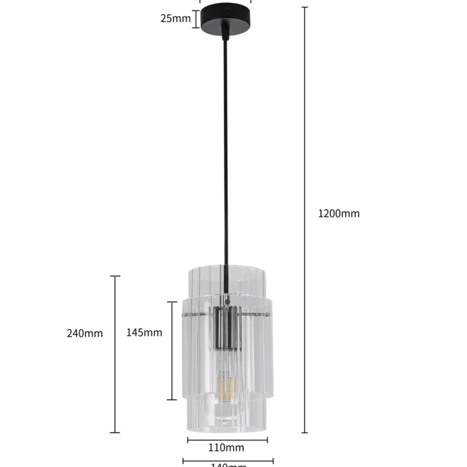Sklep Kaja Pojedyncza lampa wisząca nad blat kuchenny LP-707/1P z serii SAVONA Sale