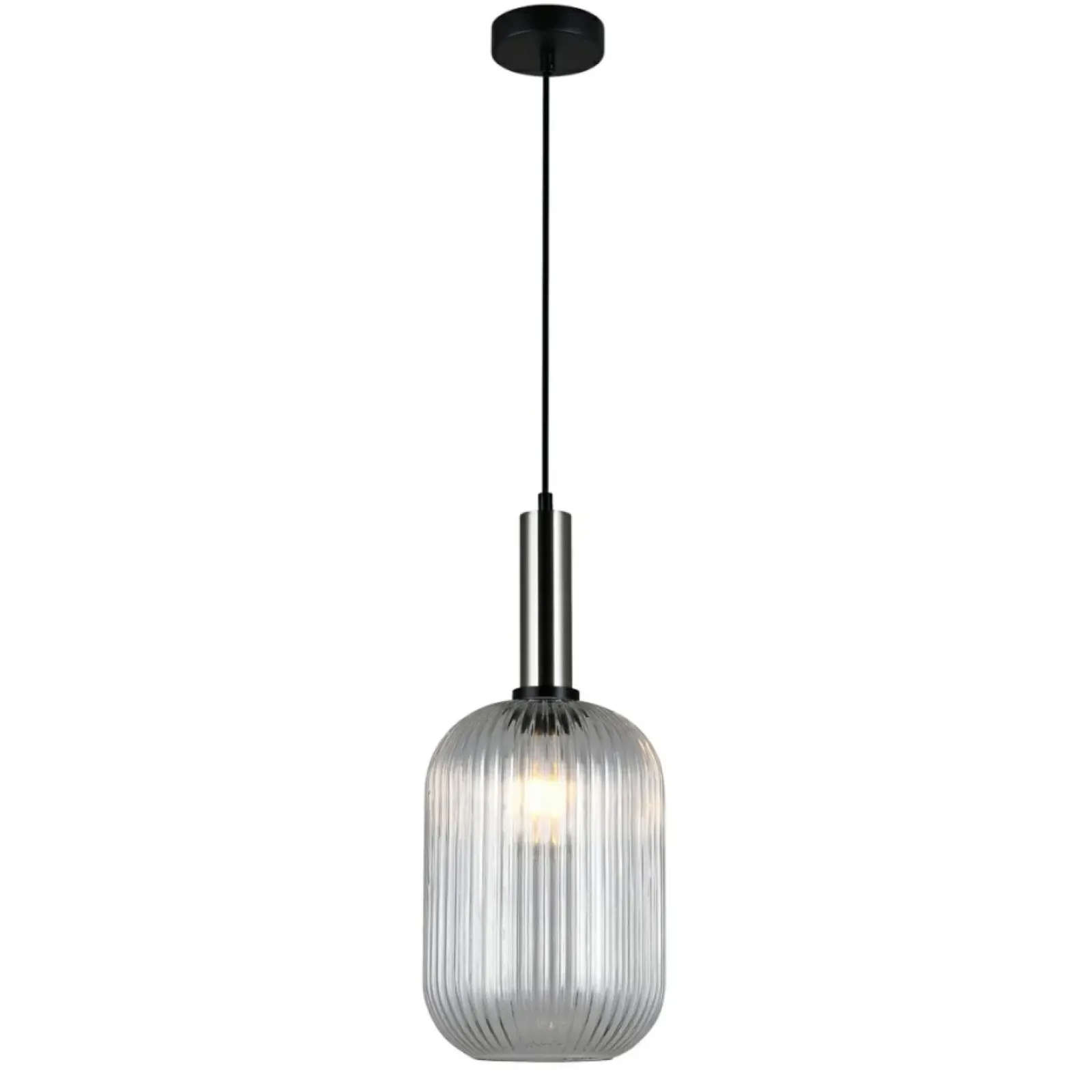 Sklep Kaja Pojedyncza lampa wisząca PND-5588-1L-SC+CL ANTIOLA | Kaja Oświetlenie Online