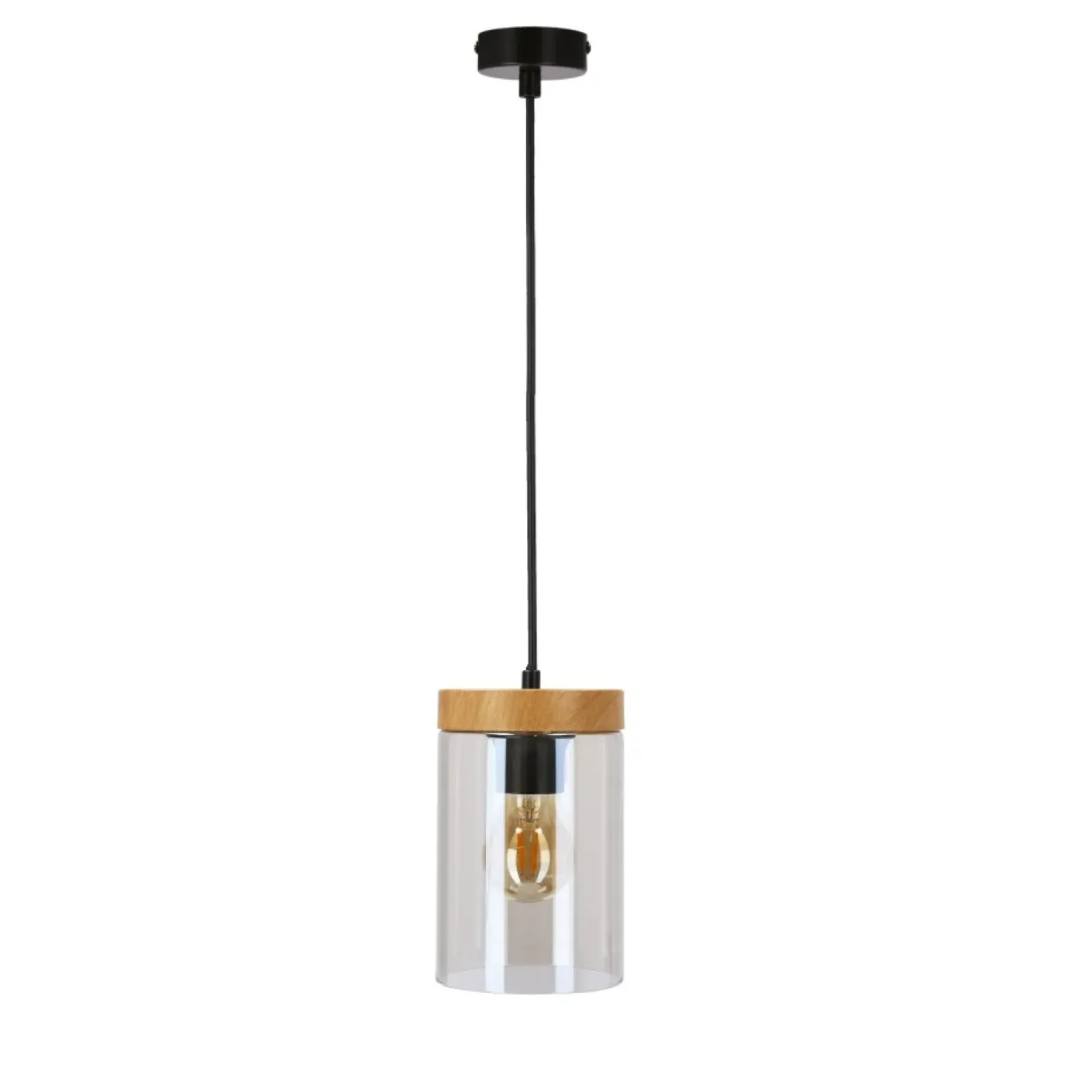 Sklep Kaja Pojedyncza lampa wisząca, szklana tuba 31-21984 z serii WELS | Kaja Oświetlenie Store