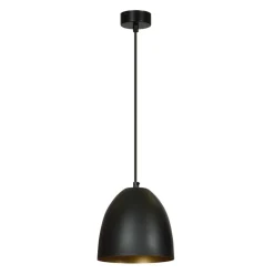 Sklep Kaja Pojedyncza lampa wisząca w kolorze czarnym 410/1 | Kaja Oświetlenie Discount