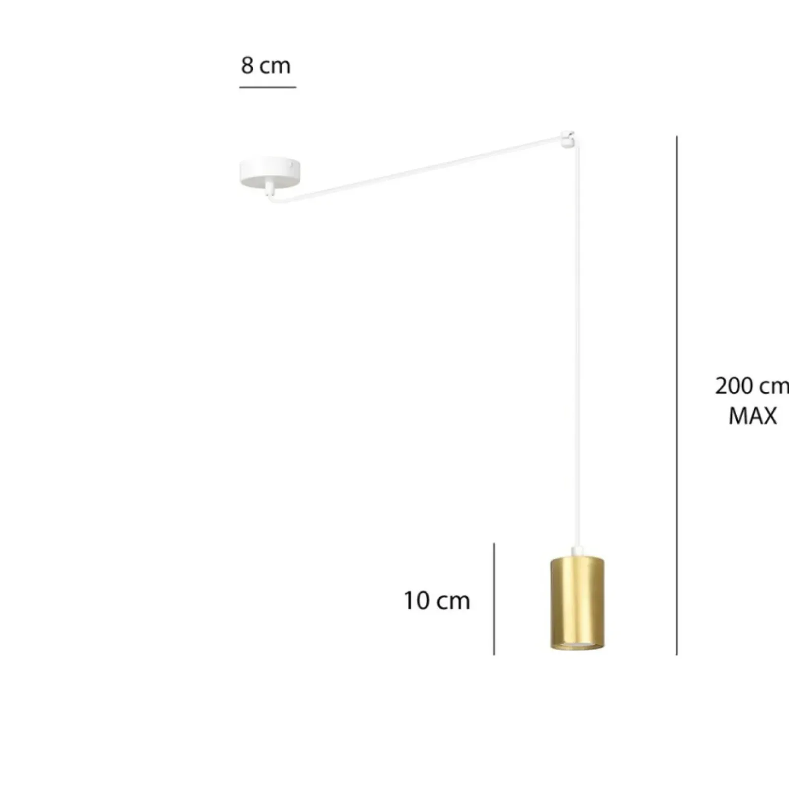 Sklep Kaja Pojedyncza lampa wisząca w kolorze złotym 527/1 | Kaja Oświetlenie Cheap