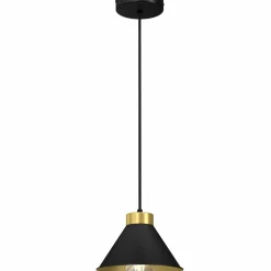 Sklep Kaja Pojedyncza lampa wisząca w kolorze czarno-złotym LX 0627 z serii DEMET Sale