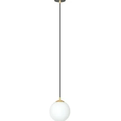 Sklep Kaja Pojedyncza lampa wisząca z kulistym kloszem 1243/1 z serii ROYAL Online