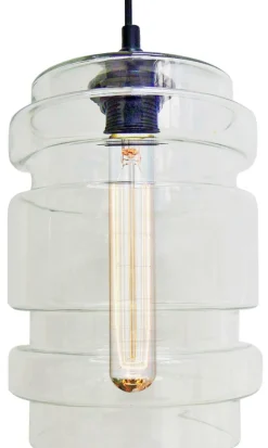 Sklep Kaja Pojedyncza lampa wisząca z żarówką 31-36674 DECORADO | Kaja bezbarwny Outlet