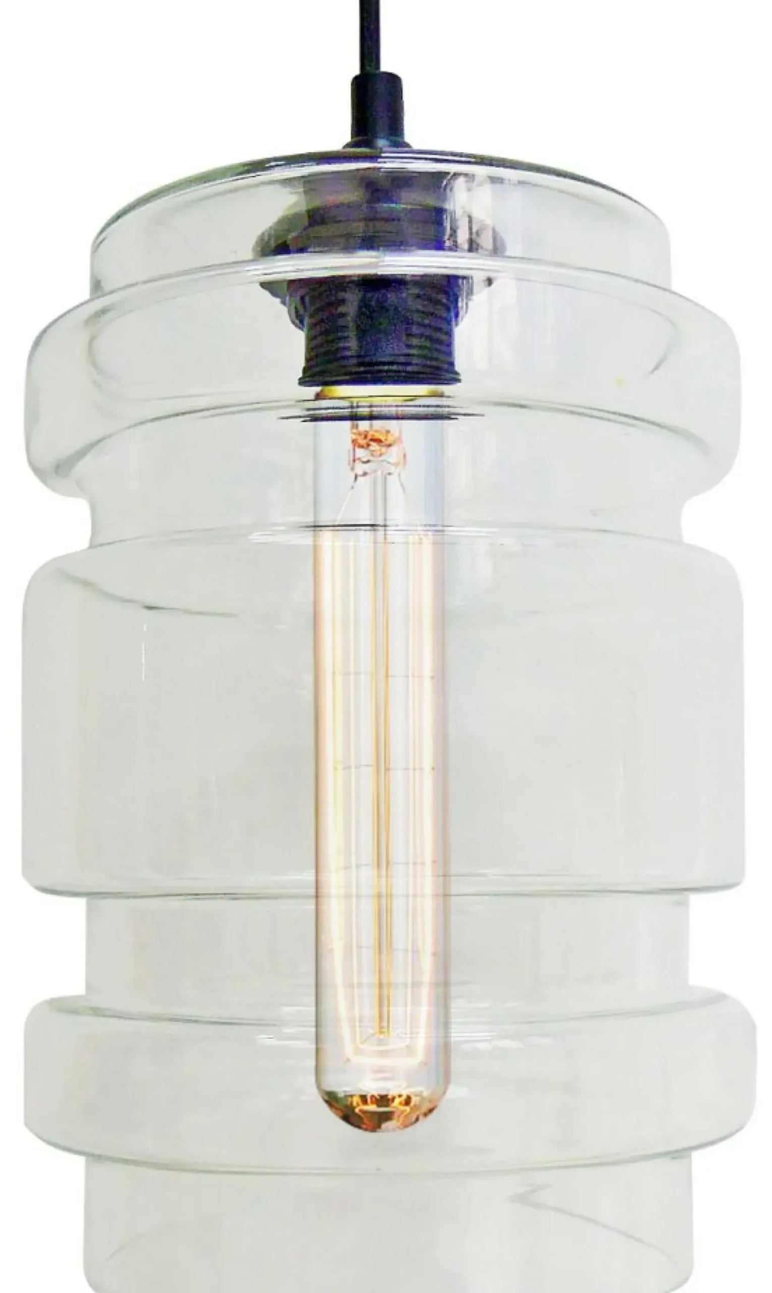 Sklep Kaja Pojedyncza lampa wisząca z żarówką 31-36674 DECORADO | Kaja bezbarwny Outlet
