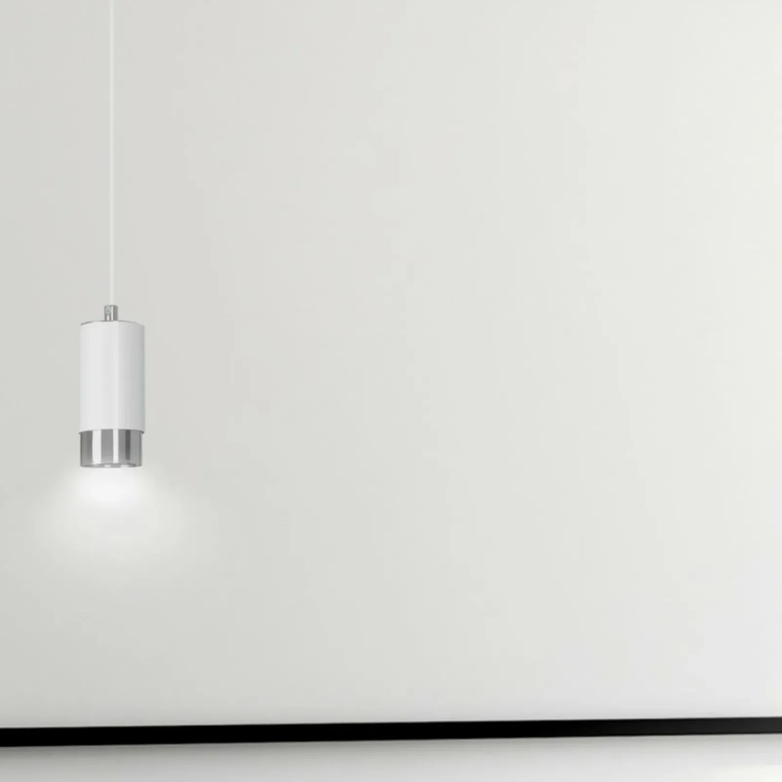 Sklep Kaja Pojedyncza lampa wisząca ze srebrnym zdobieniem 814/1 | Kaja Store