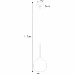 Sklep Kaja Pojedyncza lampa wisząca z perłowym kloszem K-4878 z serii ALDAR Online