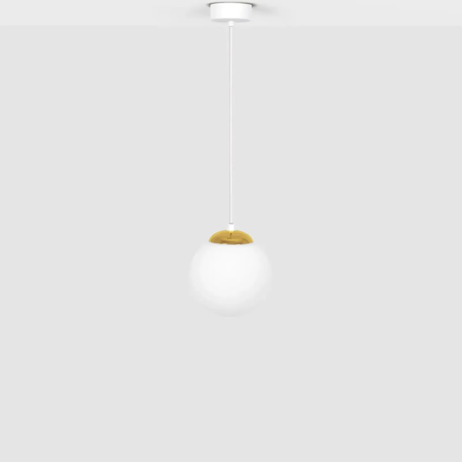 Sklep Kaja Pojedyncza lampa wisząca ze złotym podkloszem K-5310 z serii ELMO Best