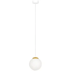 Sklep Kaja Pojedyncza lampa wisząca ze złotym podkloszem K-5310 z serii ELMO Best