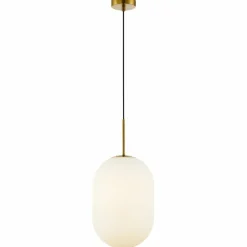 Sklep Kaja Pojedyncza lampa wisząca z owalnym kloszem ML0318 ALIAS | Kaja Fashion