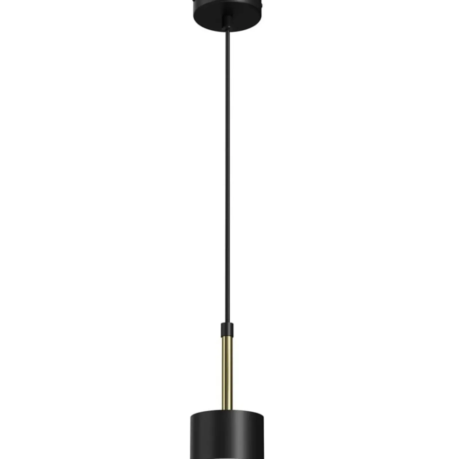 Sklep Kaja Pojedyncza lampa wisząca, złote elementy MLP7760 z serii ARENA | Kaja Oświetleni New