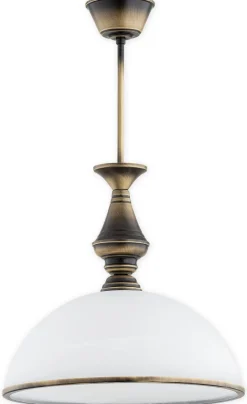 Sklep Kaja Pojedyncza lampa wisząca z kloszem O3167 W1 PAT z serii HERMES | Kaja* Randole Tradycyjne