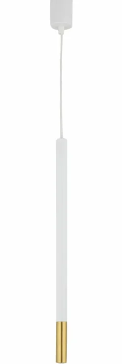 Sklep Kaja Pojedyncza lampa wisząca ze złotą końcówką SIG 33236 z serii SOPEL DUE Online