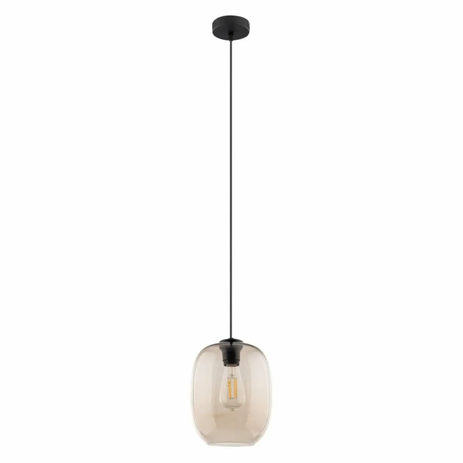 Sklep Kaja Pojedyncza lampa wisząca z ciepłym kloszem TK 4338 ELIO | Kaja Cheap