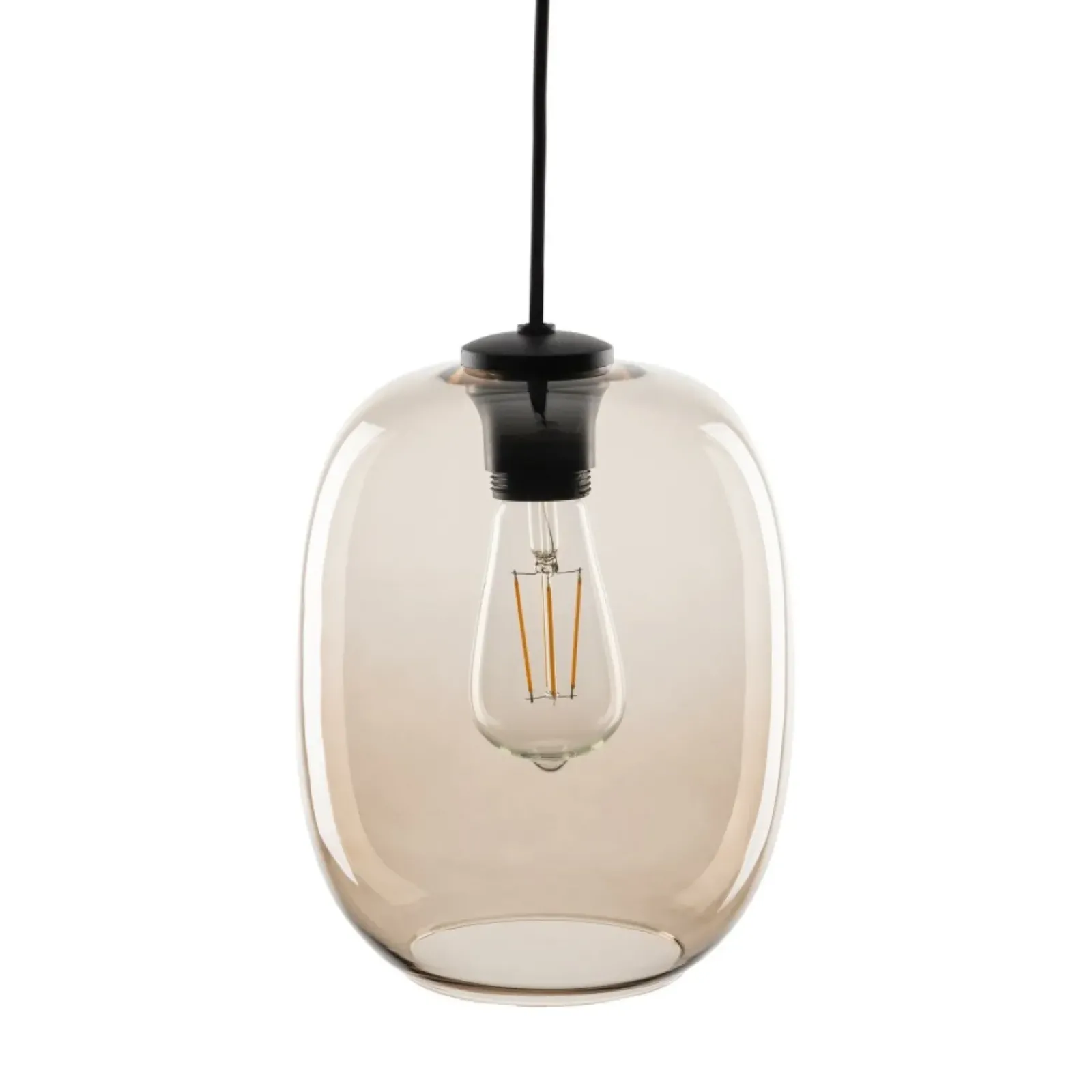 Sklep Kaja Pojedyncza lampa wisząca z ciepłym kloszem TK 4338 ELIO | Kaja Cheap
