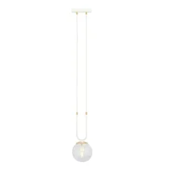 Sklep Kaja Pojedyncza lampa wisząca z okrągłym kloszem 1116/1 GLAM | Kaja Cheap