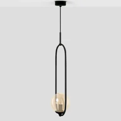 Sklep Kaja Pojedyncza, niebanalna lampa wisząca z kloszem K-5120 z serii VENTA Outlet