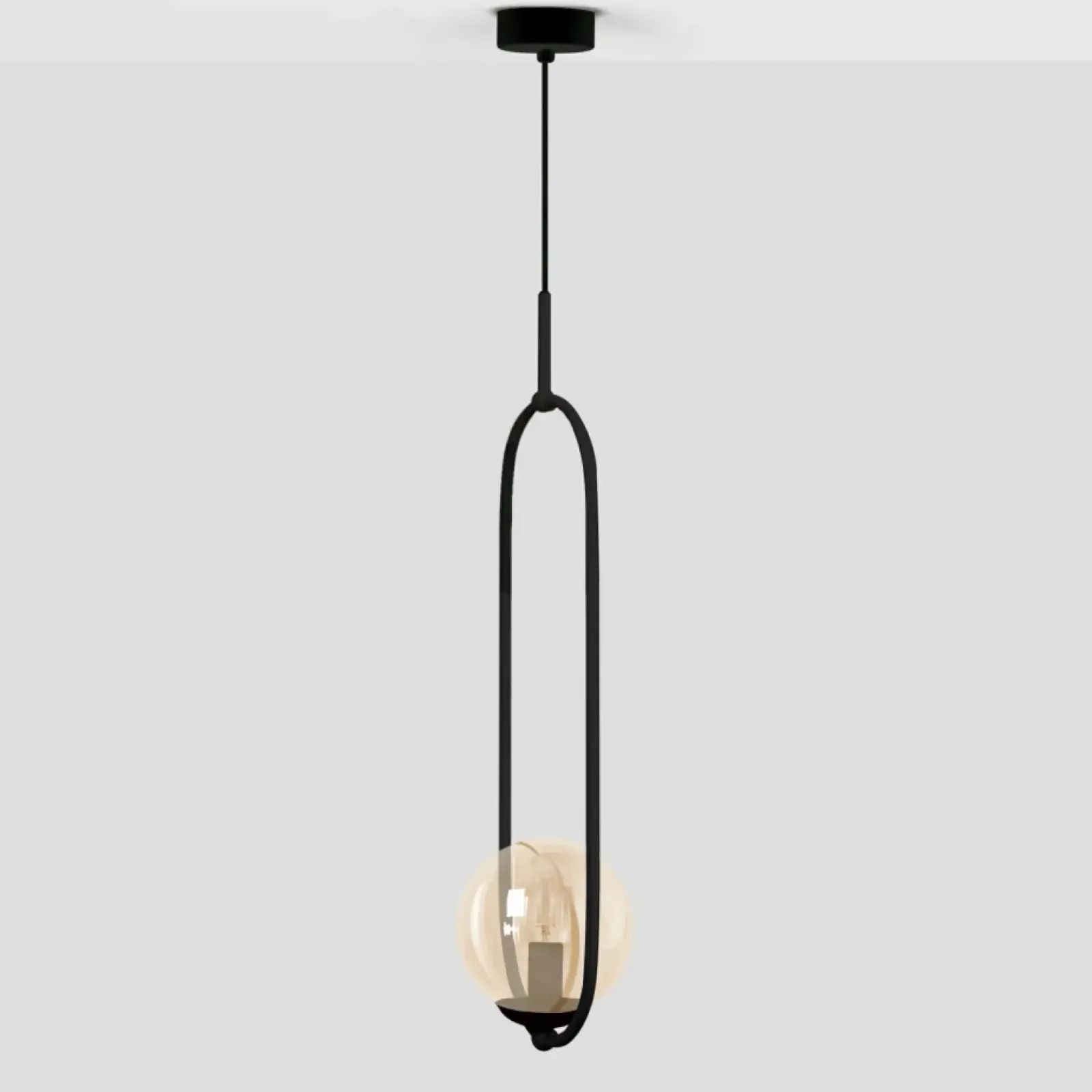 Sklep Kaja Pojedyncza, niebanalna lampa wisząca z kloszem K-5120 z serii VENTA Outlet