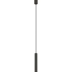 Sklep Kaja Pojedyncza, punktowa lampa wisząca, tuba 30cm 10903 FOURTY | Kaja szary Hot