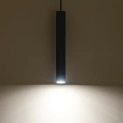 Sklep Kaja Pojedyncza, punktowa lampa wisząca, tuba 30cm 10903 FOURTY | Kaja szary Hot