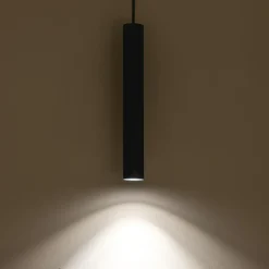 Sklep Kaja Pojedyncza, punktowa lampa wisząca, tuba 30cm 10903 FOURTY | Kaja szary Hot