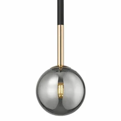Sklep Kaja Pojedynczy, ozdobny zwis z kloszem P0574-01F-SDFZ ARCTURUS | Kaja Outlet