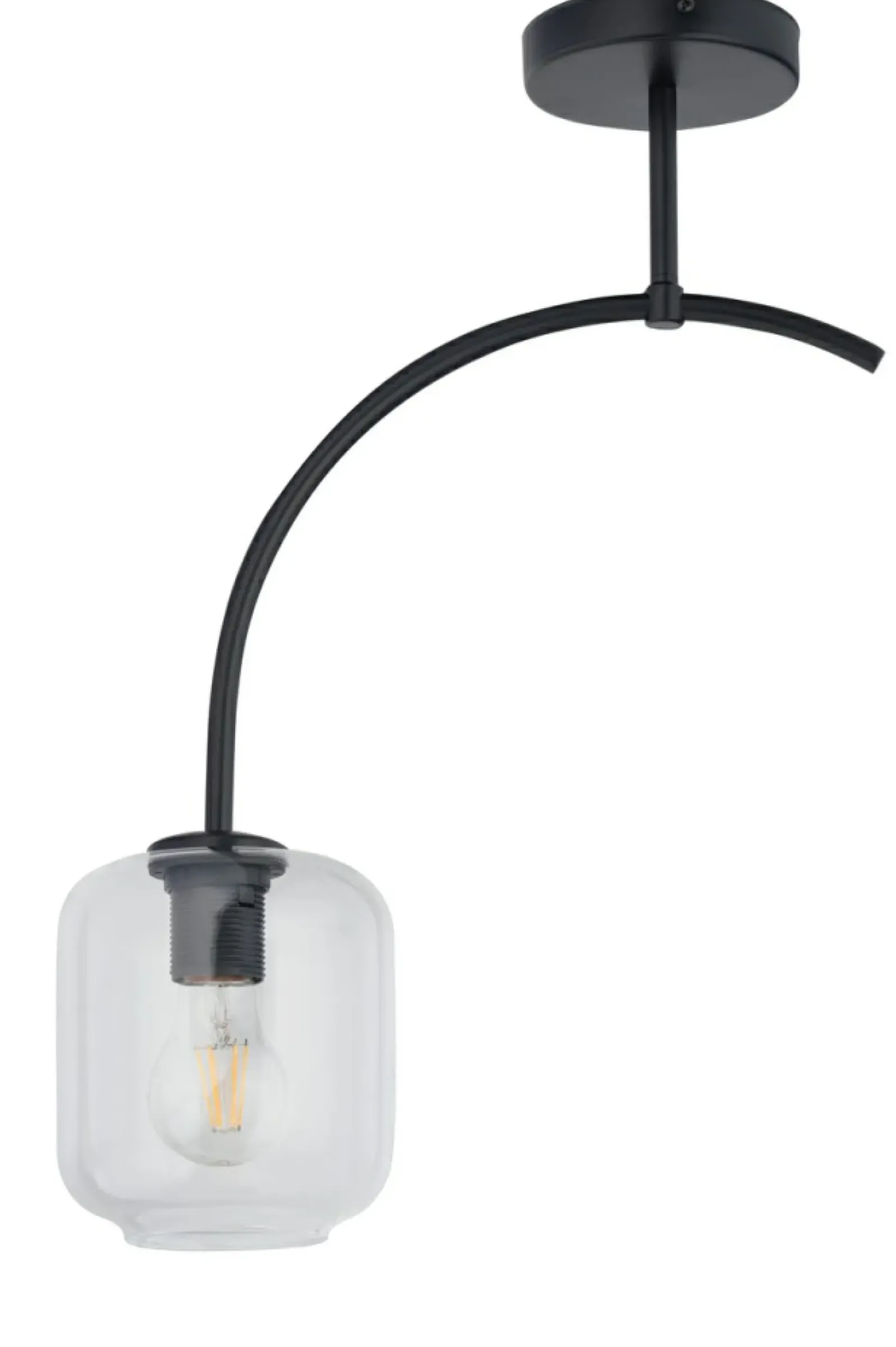 Sklep Kaja Pojedynczy, sztywny zwis z przezroczystym kloszem SIG 32241 - SHINE Outlet