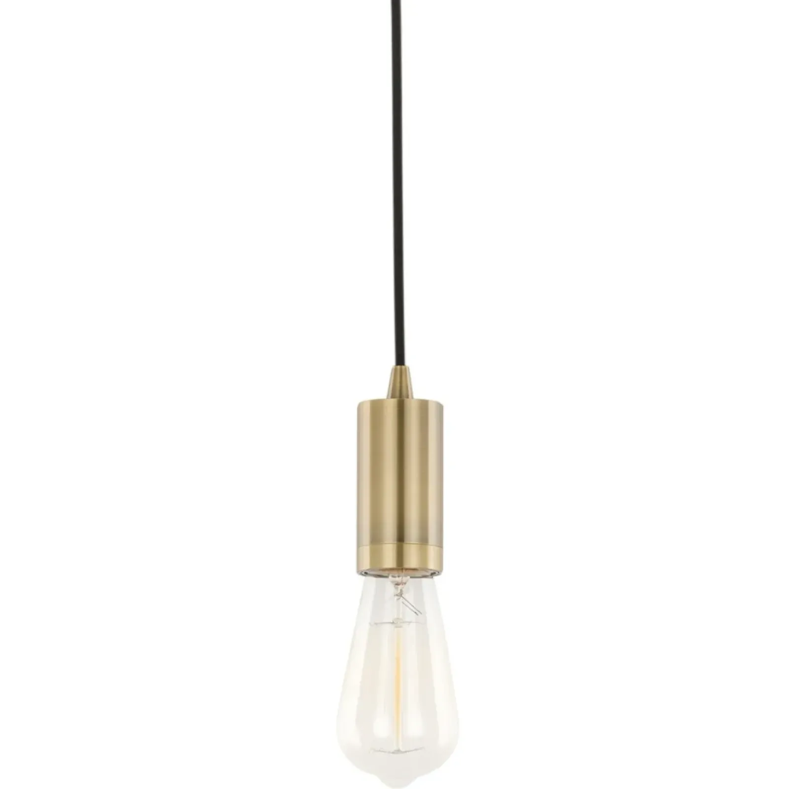 Sklep Kaja Pojedynczy zwis E27 DS-M-038 ANTIQUE BRASS MODERNA | Kaja Oświetlenie New