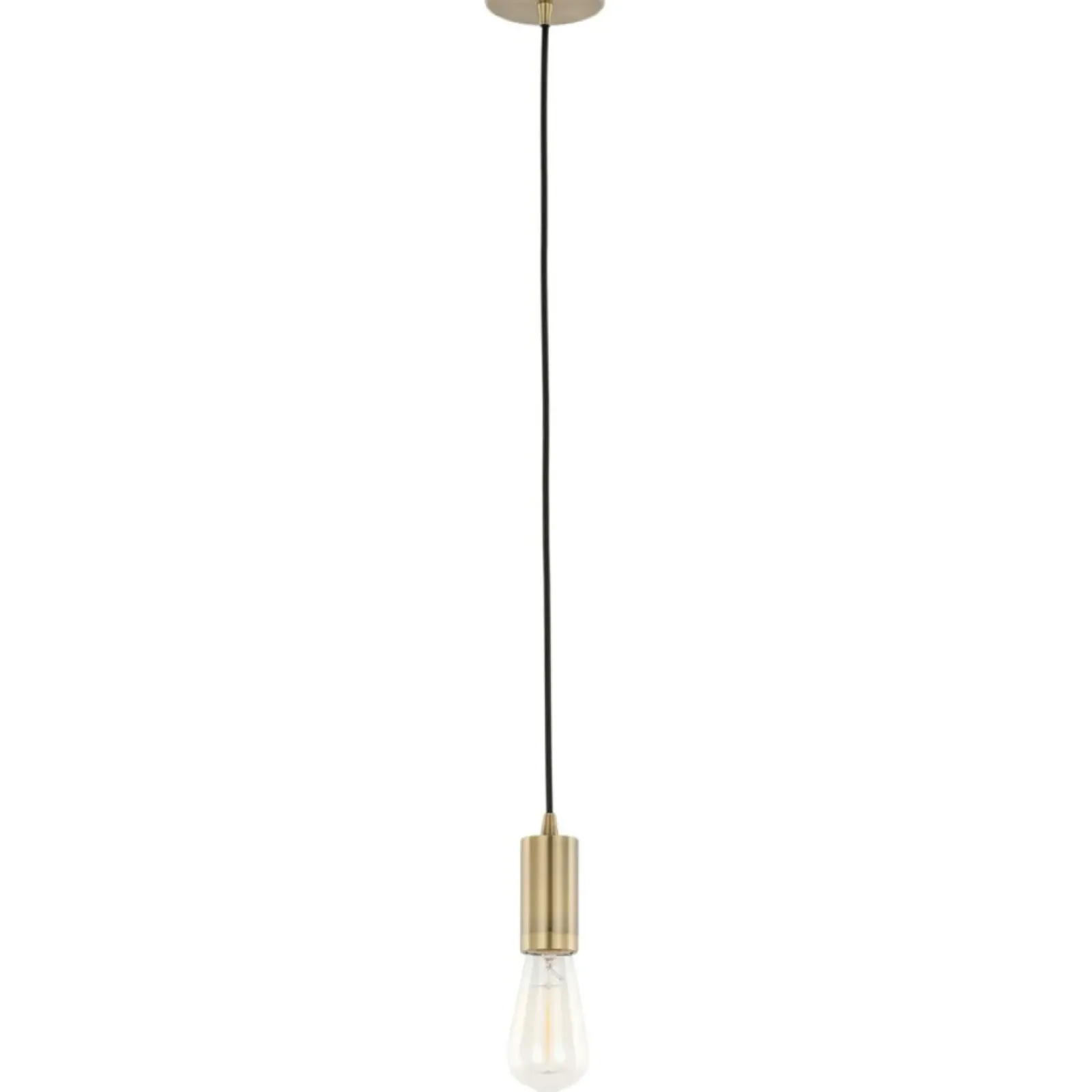 Sklep Kaja Pojedynczy zwis E27 DS-M-038 ANTIQUE BRASS MODERNA | Kaja Oświetlenie New