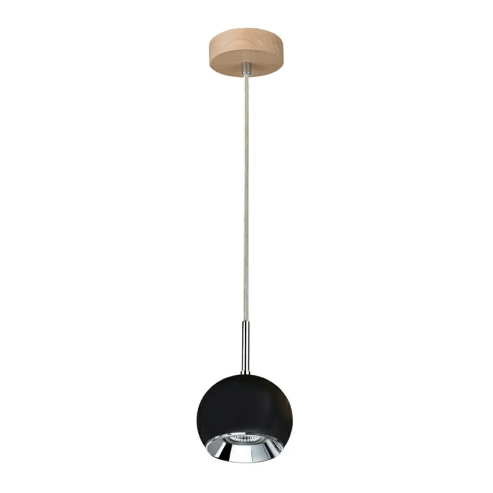 Sklep Kaja Pojedynczy zwis na dębowej podstawie 5143174 BALL WOOD | Kaja Online
