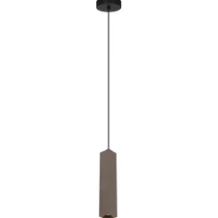 Sklep Kaja Pojedynczy zwis w kolorze czerni i brązu PND-28394-1-BRO ANDER | Kaja Fashion