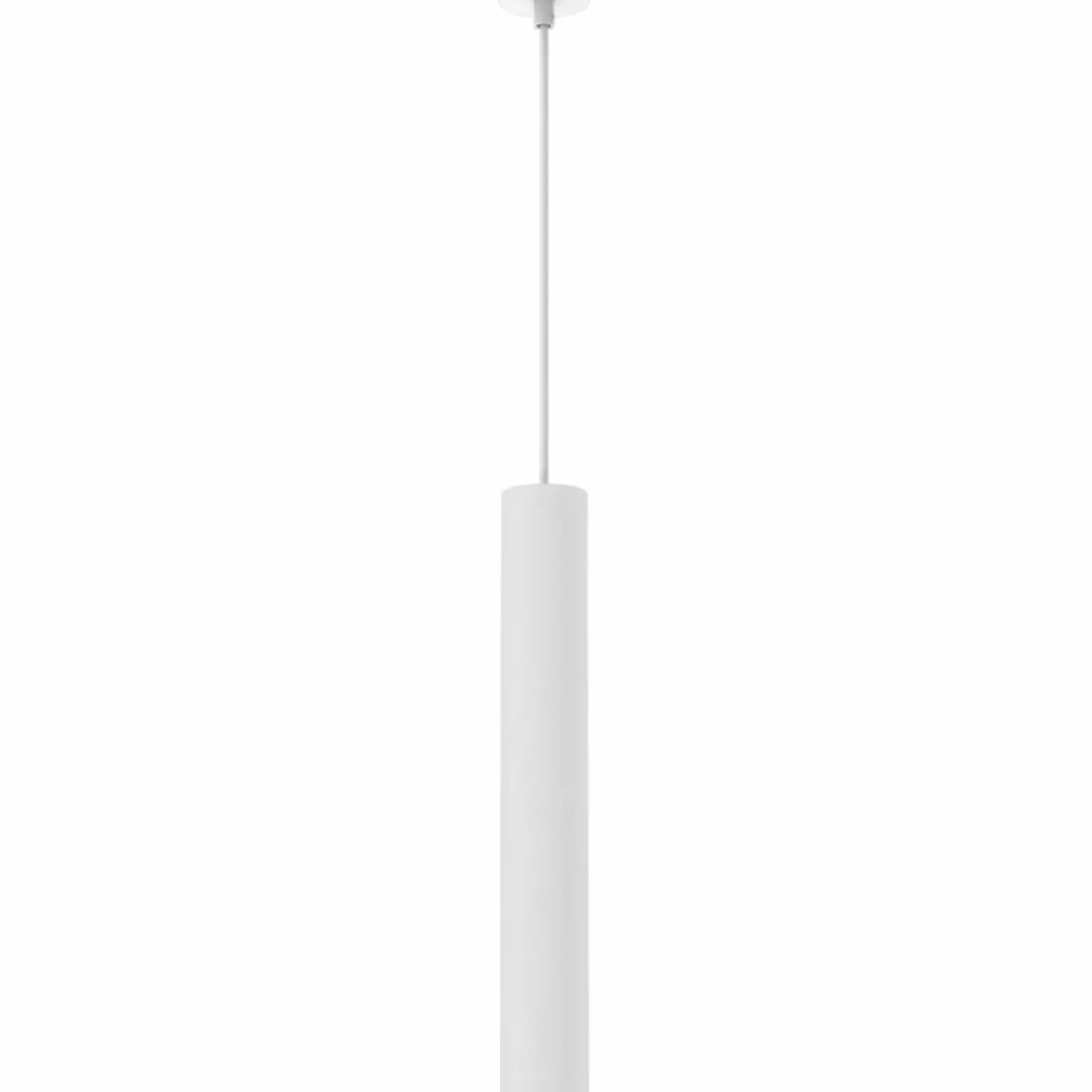 Sklep Kaja Pojedynczy zwis w kształcie tuby GU10 MLP8798 HUDSON WHITE | Kaja Shop