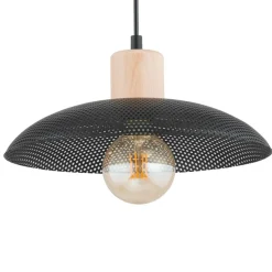Sklep Kaja Pojedynczy zwis w stylu industrialnym 1318/1 KOBE | Kaja Oświetlenie czarny Cheap