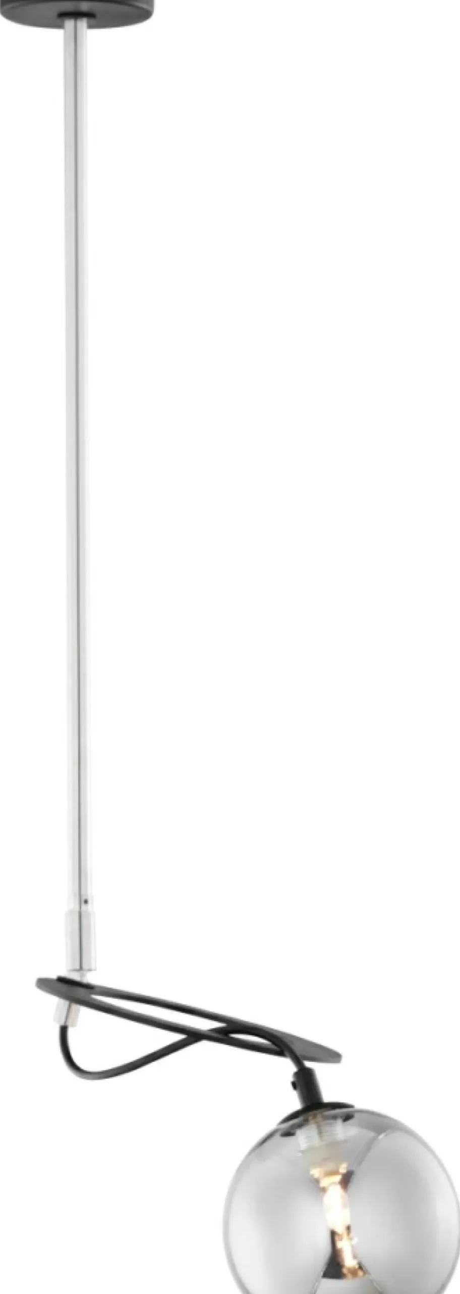 Sklep Kaja Pojedynczy zwis z dymionym kloszem JUP 1894 PLANET | Kaja Oświetlenie Cheap