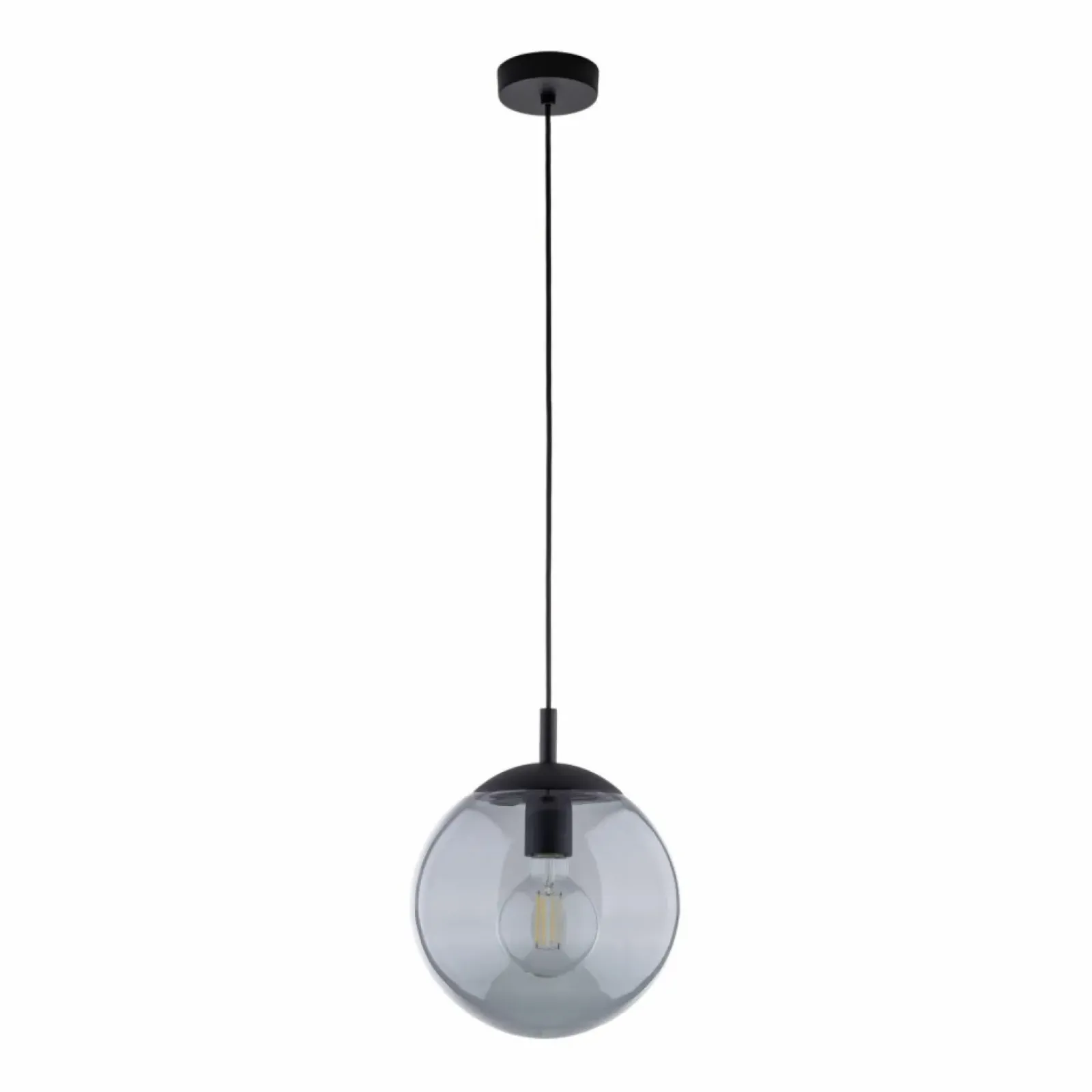 Sklep Kaja Pojedynczy zwis z kulistym kloszem ⌀25cm TK 5378 ESME GRAPHITE | Kaja Best Sale