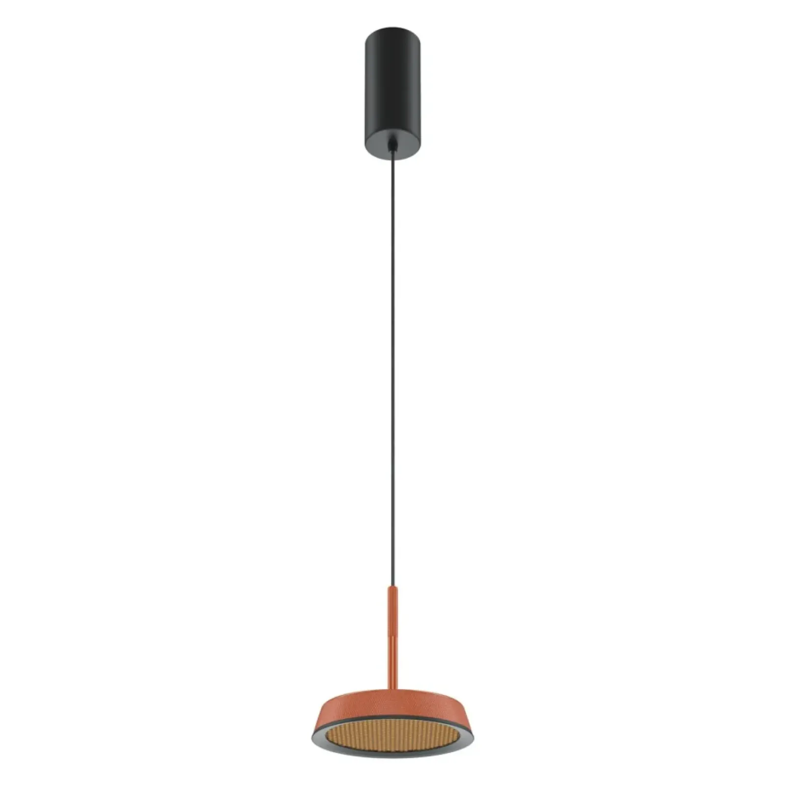 Sklep Kaja Pomarańczowa lampa wisząca, skracalna MOD041PL-L15TR3K z serii EL Best